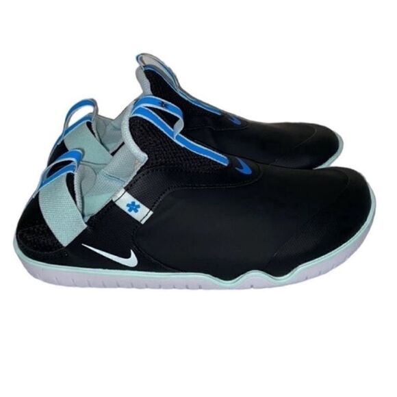 Nike Black/Blue Unisex Sneakers(Men's 7, Women's 8.5) - Picture 4 of 10